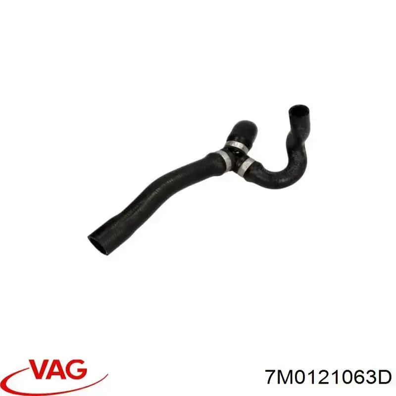 Шланг/патрубок системи охолодження VAG 7M0121063D ціна, від 3.34 USD