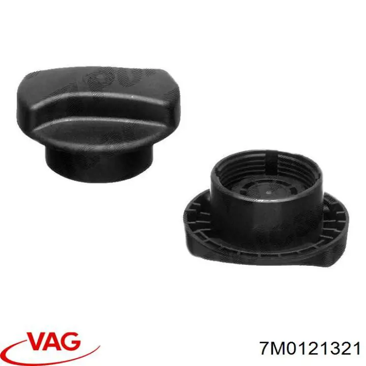 Кришка бачка радіатора VAG 7M0121321 ціна, від 5.59 USD