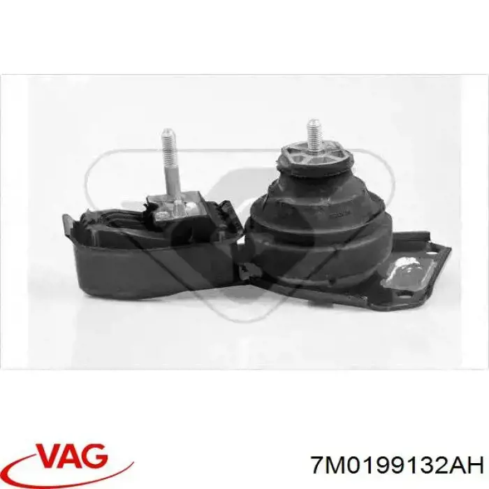 Права подушка двигуна VAG 7M0199132AH ціна, від 72.38 USD