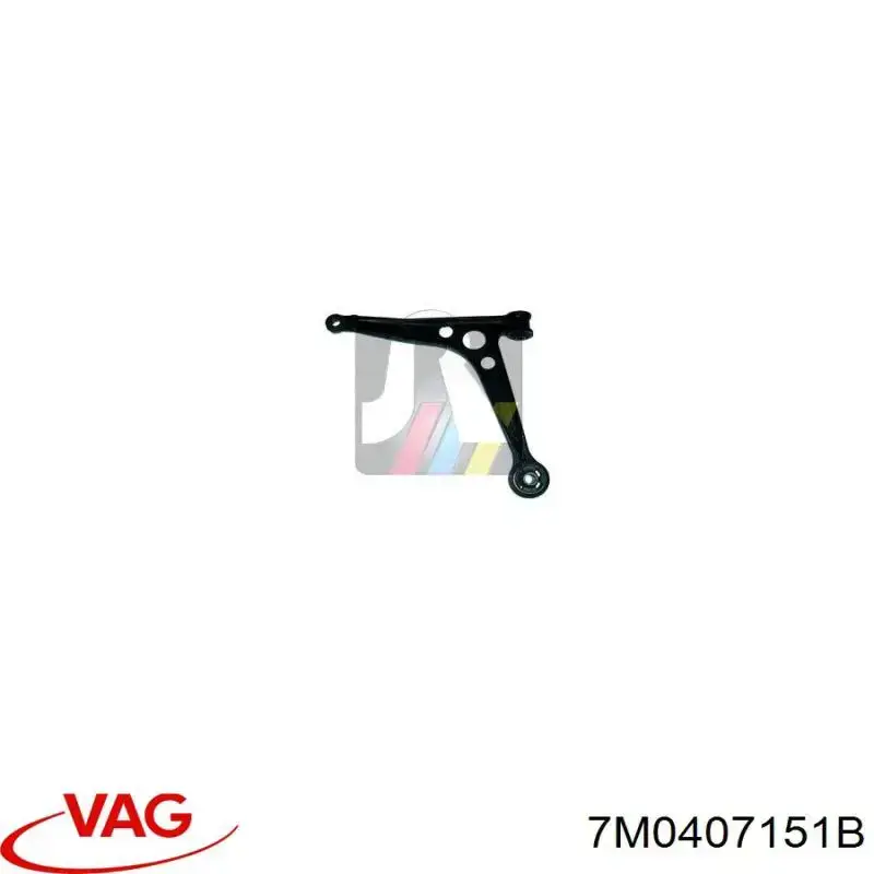 Важіль передній лівий VAG 7M0407151B ціна, від 25.34 USD