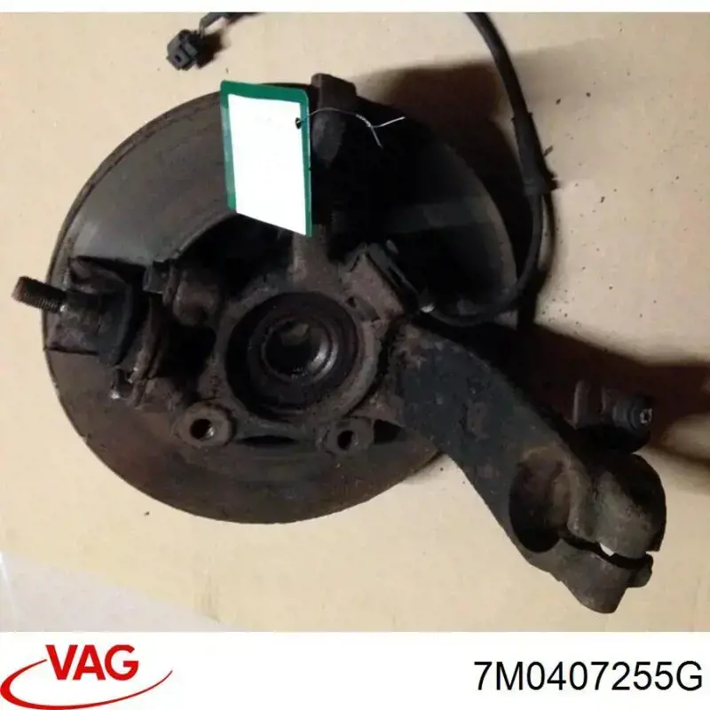 Цапфа поворотна ліва VAG 7M0407255G ціна, від 35.15 USD