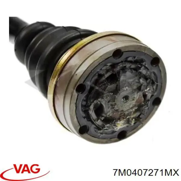 Купити 7M0407271MX VAG Вісь передня в зборі