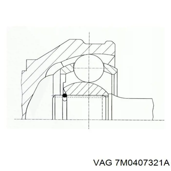 Граната колісна VAG 7M0407321A ціна, від 31.56 USD