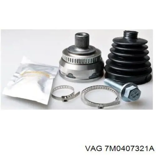 Купити 7M0407321A VAG Шарнір приводу зовнішній