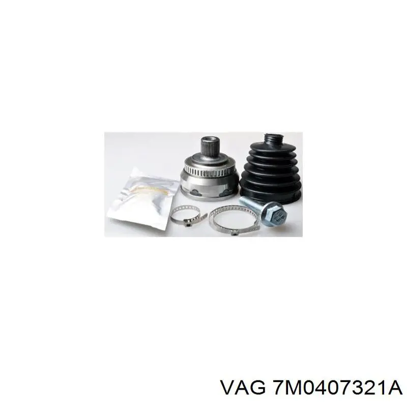 ШРУС зовнішній передній 7M0407321A VAG