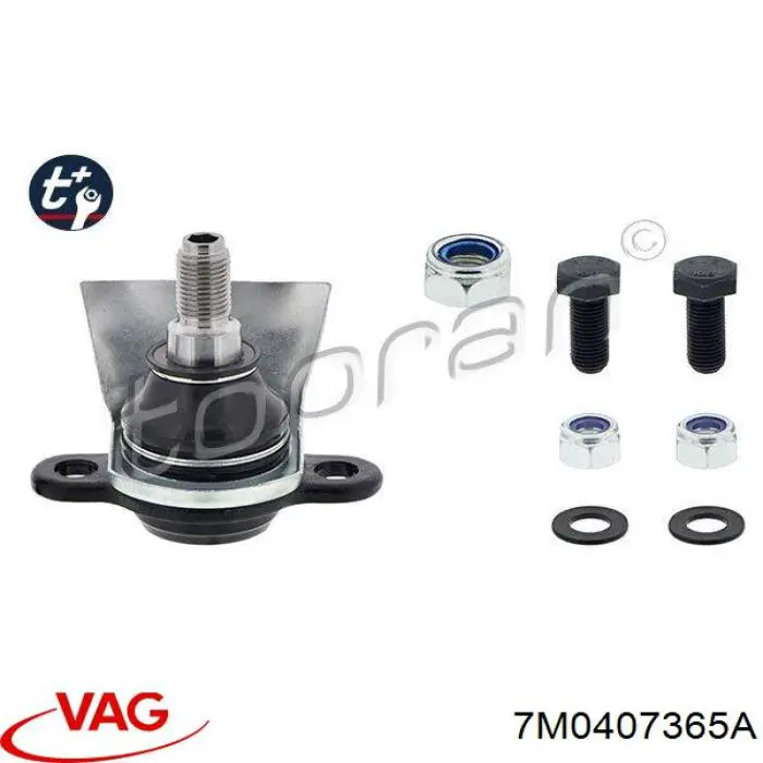 7M0407365A VAG Кульові на авто