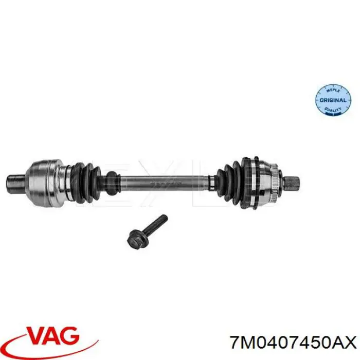 7M0407450AX VAG Привід передній правий