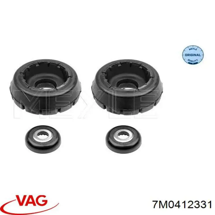 Опора стійки амортизатора переднього VAG 7M0412331 ціна, від 7.26 USD