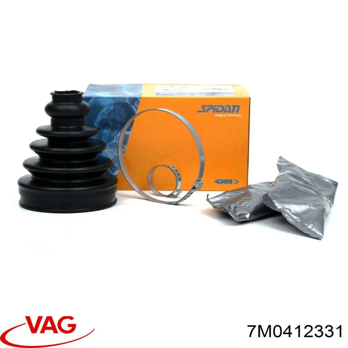 Опора стійки амортизатора переднього VAG 7M0412331 ціна, від 7.26 USD