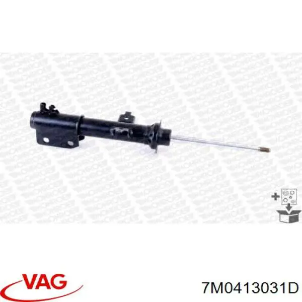 Стойка амортизатора передняя VAG 7M0413031D ціна, від 35.64 USD