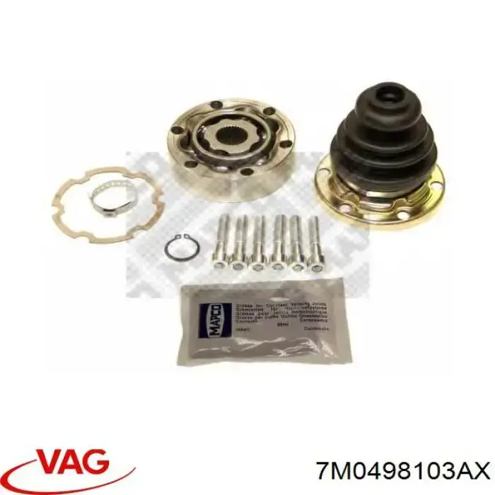 ШРКШ внутрішній, передній VAG 7M0498103AX ціна, від 34.17 USD
