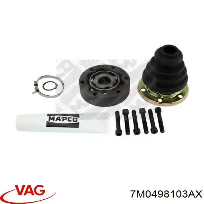 Купити 7M0498103AX VAG Граната внутрішня ліва