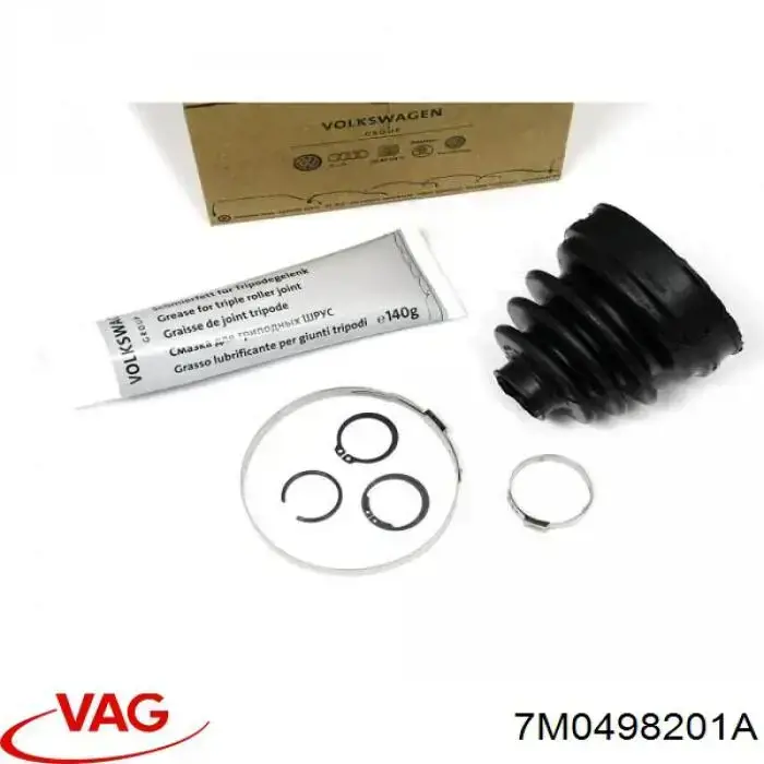 Пильник ШРУСа внутрішній 7M0498201A VAG