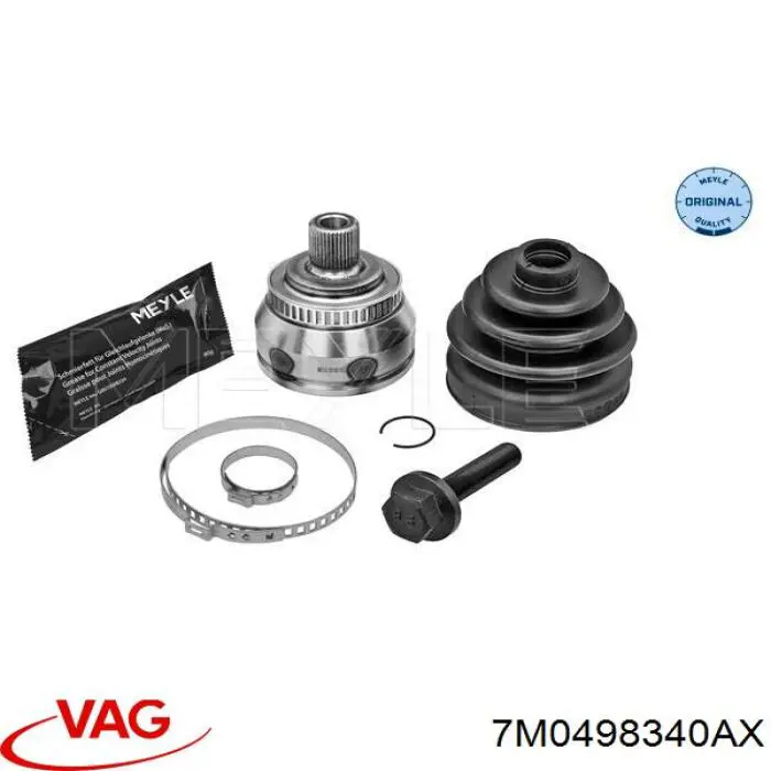 Купити 7M0498340AX VAG Шарнір приводу зовнішній
