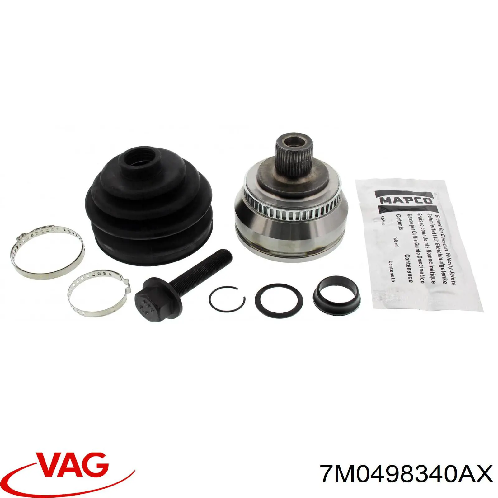 7M0498340AX VAG Граната зовнішня