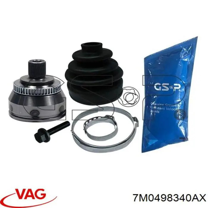 Граната колісна VAG 7M0498340AX ціна, від 31.24 USD