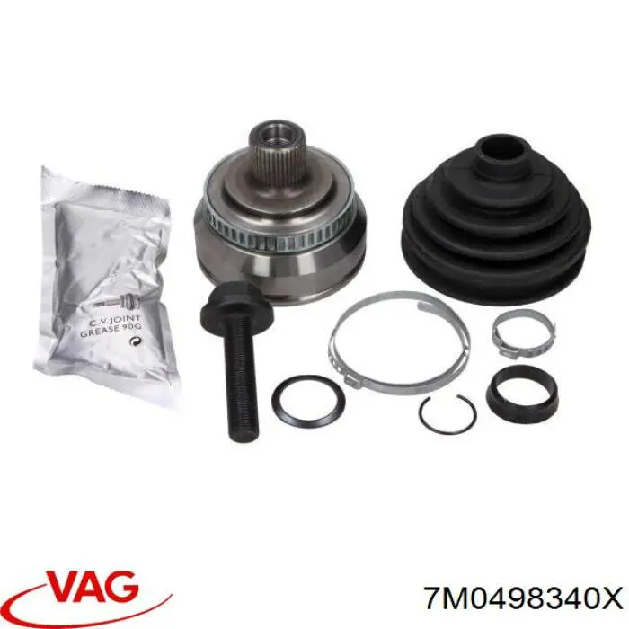 7M0498340X VAG Граната зовнішня