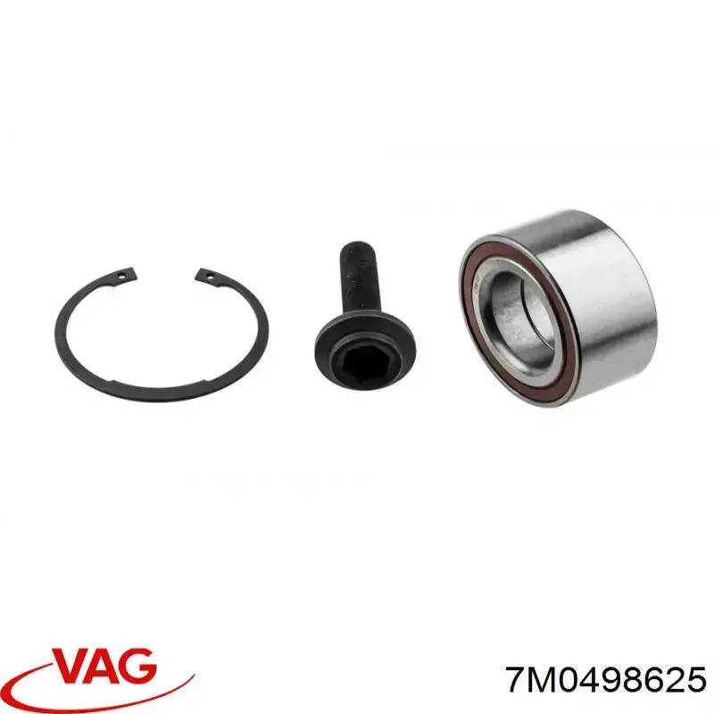 Підшипник ступиці 7M0498625 VAG