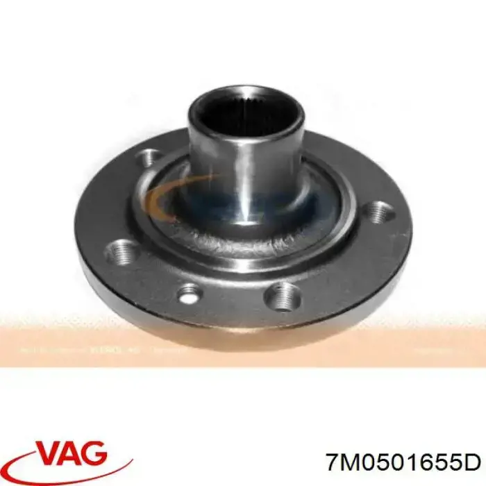 Купити 7M0501655D VAG Маточини передніх коліс