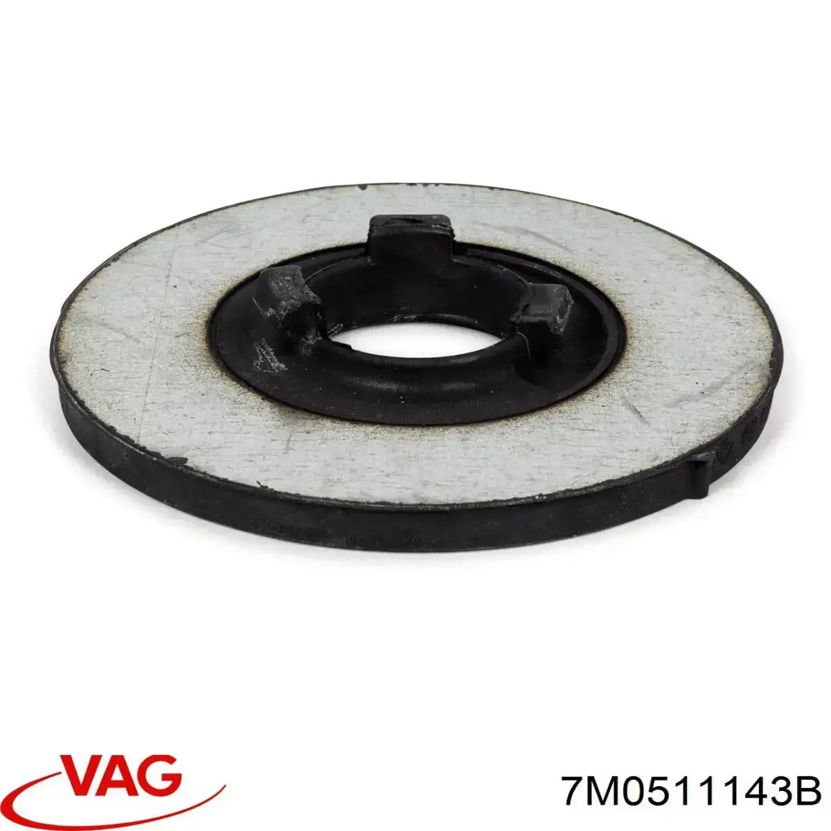 Купити 7M0511143B VAG Проставка (гумове кільце) пружини задньої, нижня