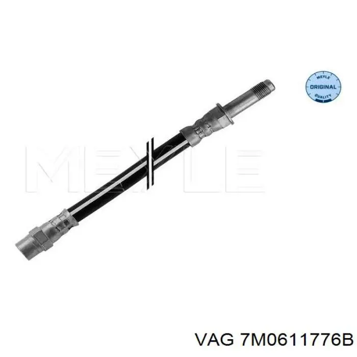 7M0611776B VAG Шланг гальмівний задній