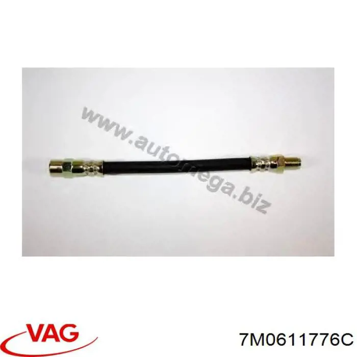 7M0611776C VAG Шланг гальмівний задній