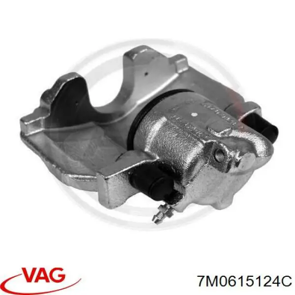 Ремкомплект переднього супорту 7M0615124C VAG