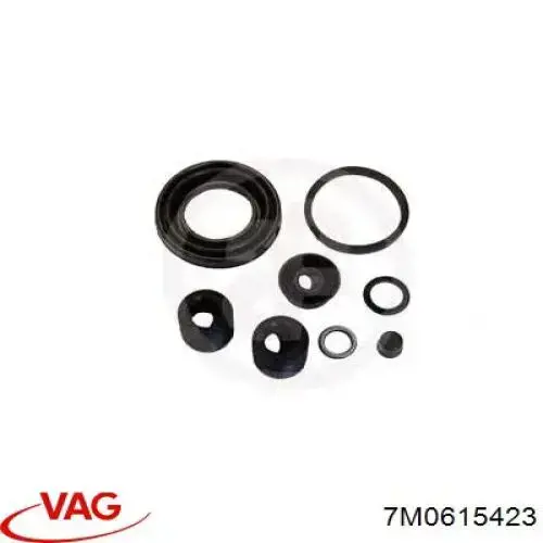 Купити 7M0615423 VAG Супорт задній лівий