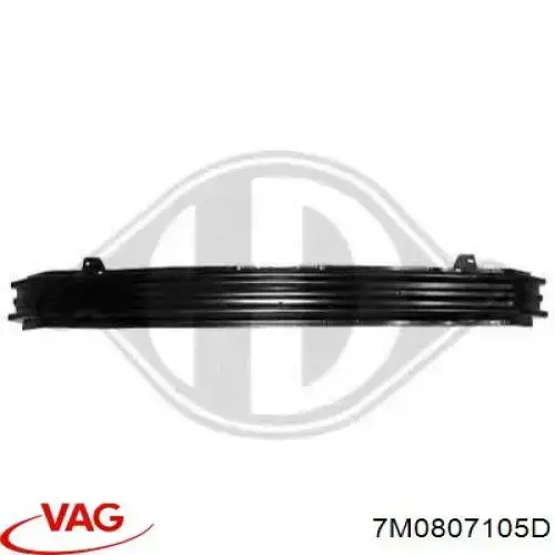 Шина бампера переднього VAG 7M0807105D ціна, від 76.01 USD