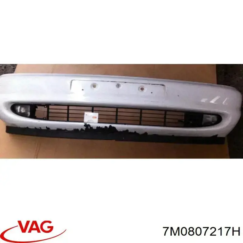 7M0807217H01C VAG Бампер передній в зборі