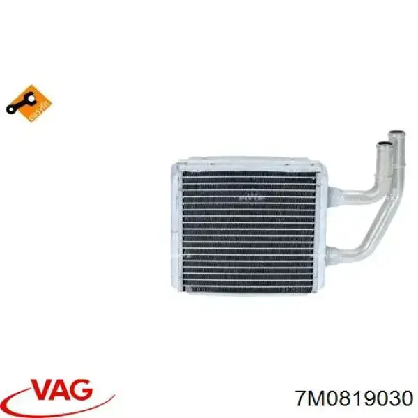 Радіатор пічки (обігрівача) VAG 7M0819030 ціна, від 22.50 USD