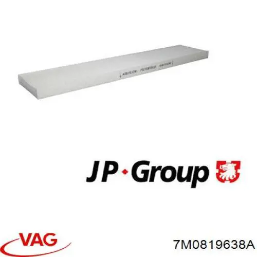 7M0819638A VAG Внутрішньосалонний фільтр