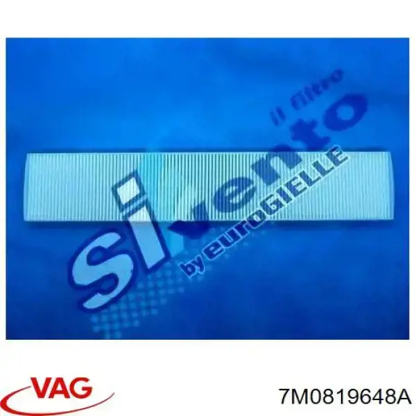 Фільтр повітряний обігрівача VAG 7M0819648A ціна, від 5.12 USD