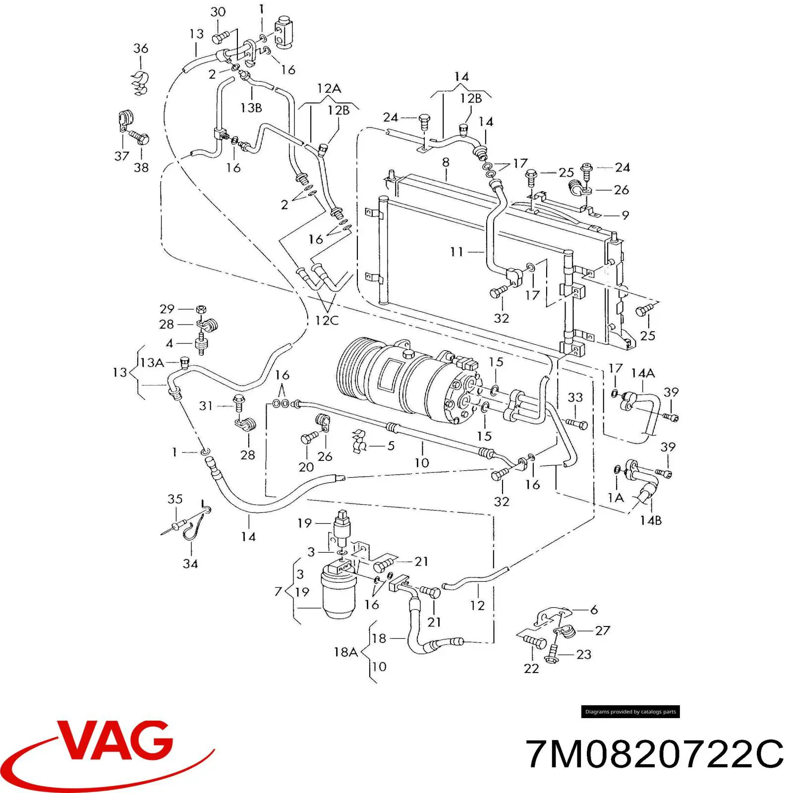 7M0820722A VAG 