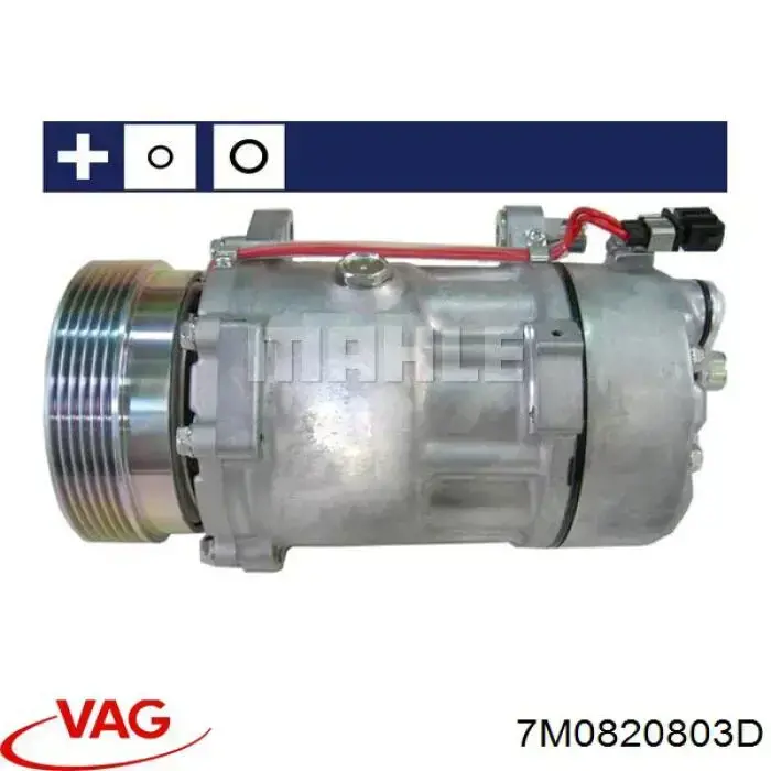 Компресор системи кондиціювання VAG 7M0820803D ціна, від 64.18 USD