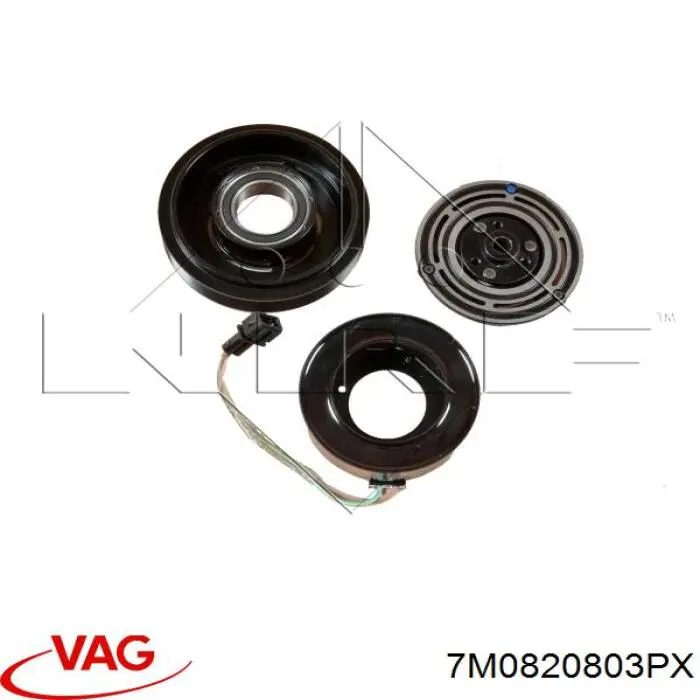 Купити 7M0820803PX VAG Компресор кліматичної установки