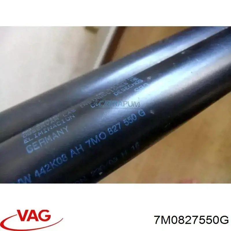 Амортизатор двері задньої VAG 7M0827550G ціна, від 7.79 USD
