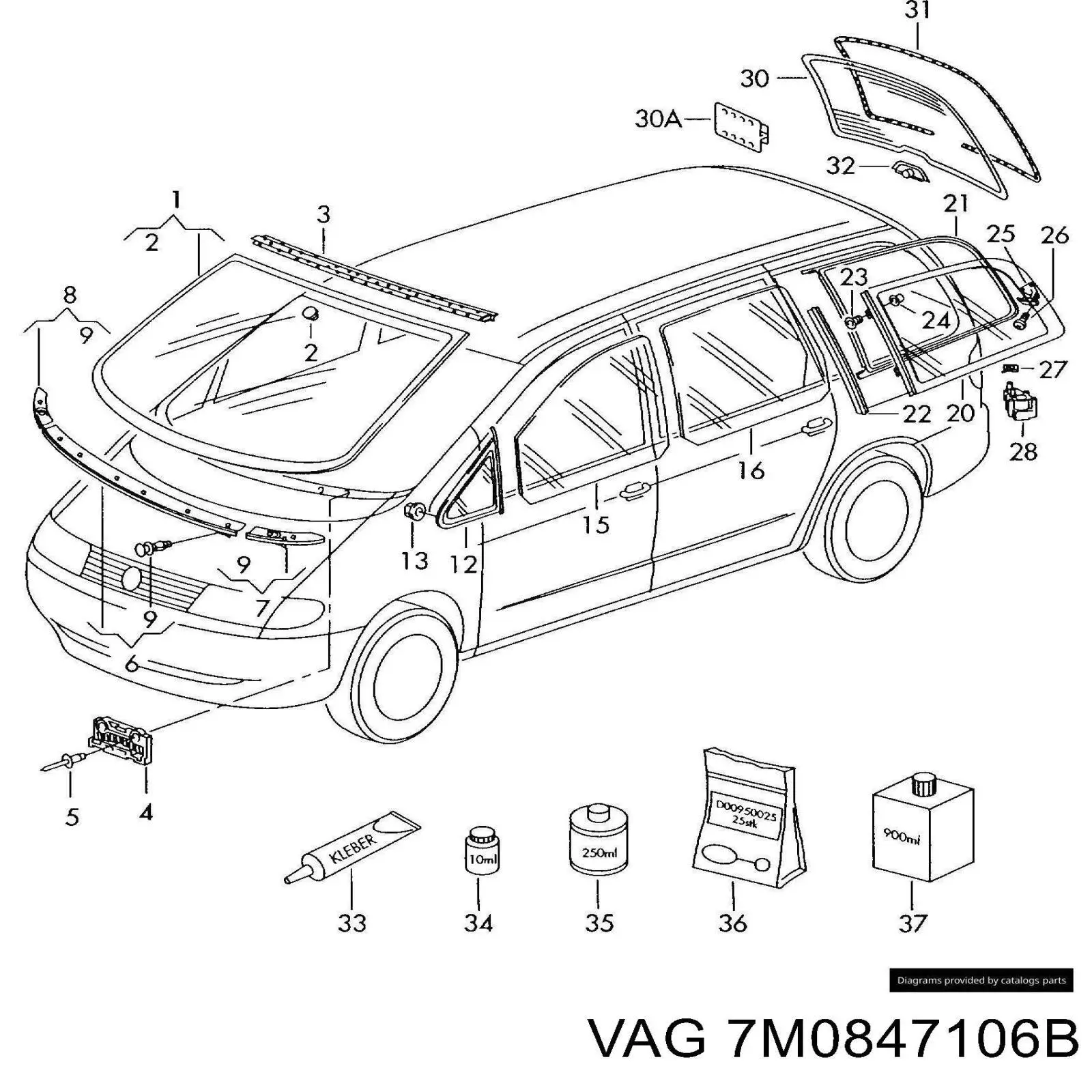 7M0847106B VAG 