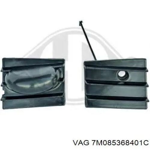 Заглушка протитуманки передньої правої VAG 7M085368401C ціна, від 6.42 USD