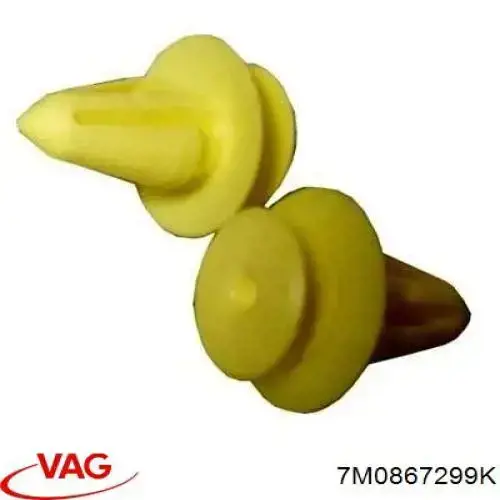 Пістон (кліп) кріплення обшивки дверей VAG 7M0867299K ціна, від 0.41 USD