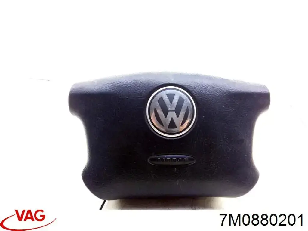 Подушка безпеки, водійська, AIRBAG 7M0880201 VAG