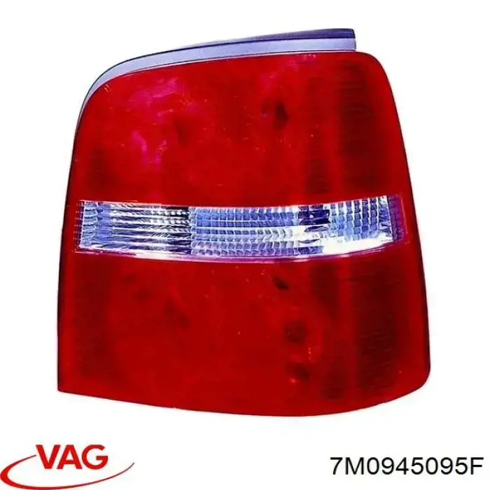 Задня ліва фара на Seat Alhambra  7V8, 7V9