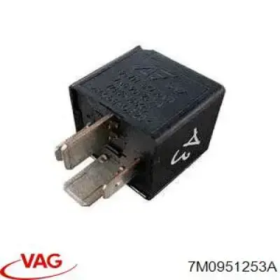 7M0951253A VAG Реле вентилятора