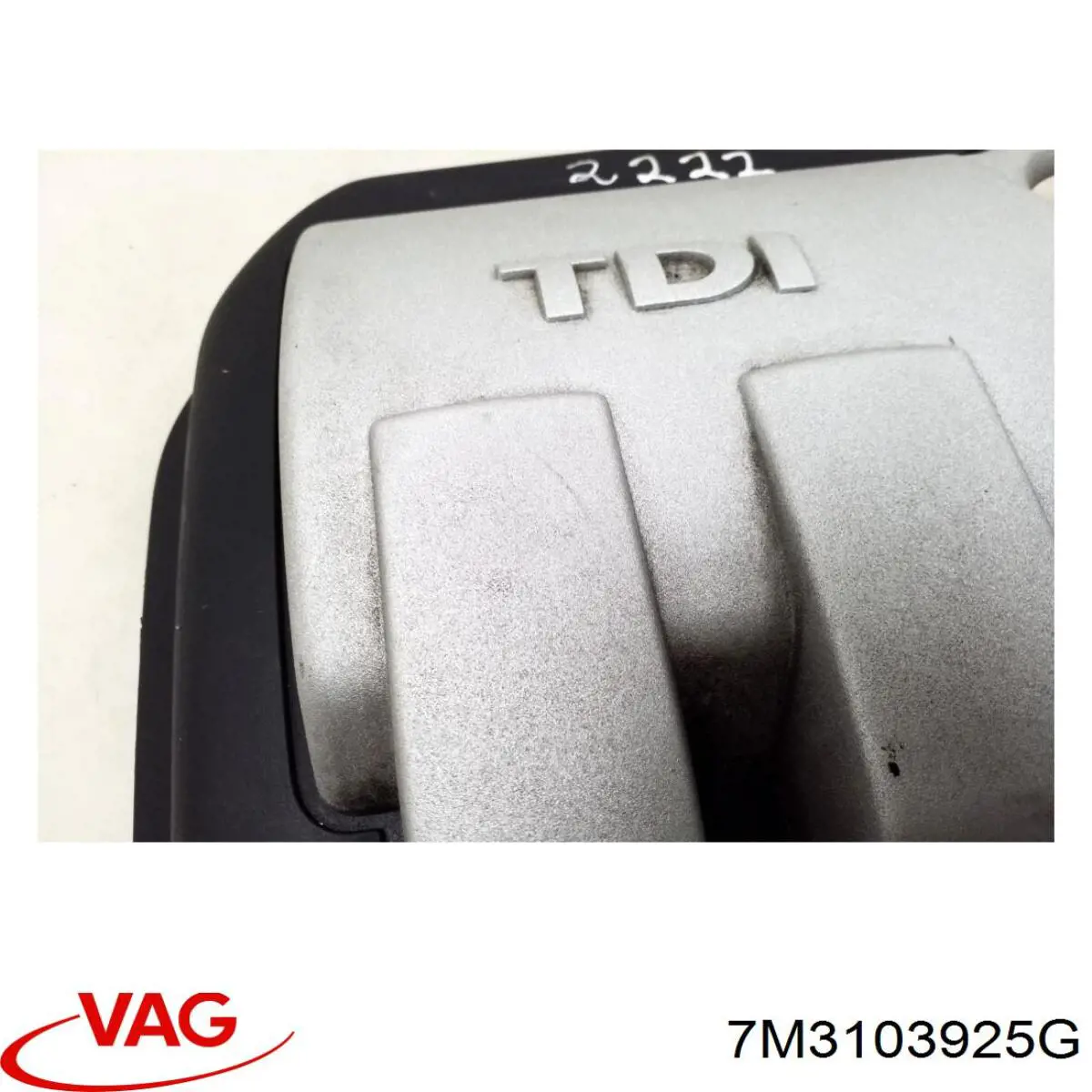 Кришка двигуна декоративна VAG 7M3103925B ціна, від 25.40 USD