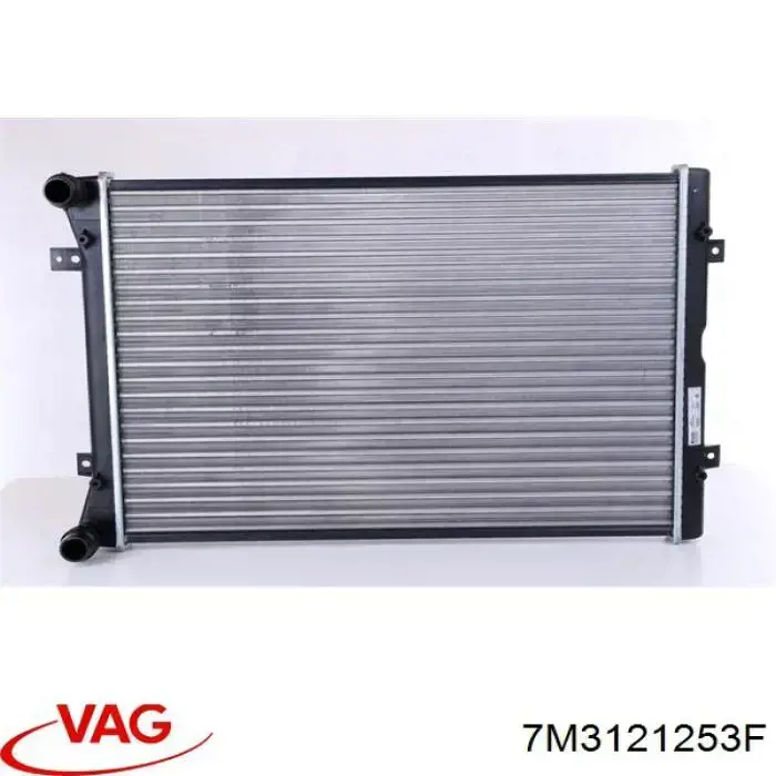 Купити 7M3121253F VAG Радіатор двигуна