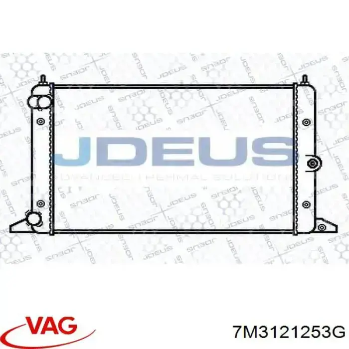 Радіатор основний VAG 7M3121253G ціна, від 31.67 USD
