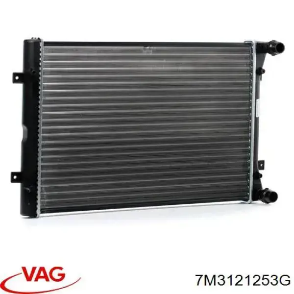 7M3121253G VAG Радіатор охолодження двигуна