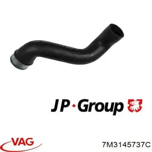 Купити 7M3145737C VAG Шланг/патрубок интеркуллера