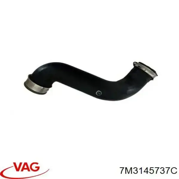 Шланг/патрубок интеркуллера 7M3145737C VAG