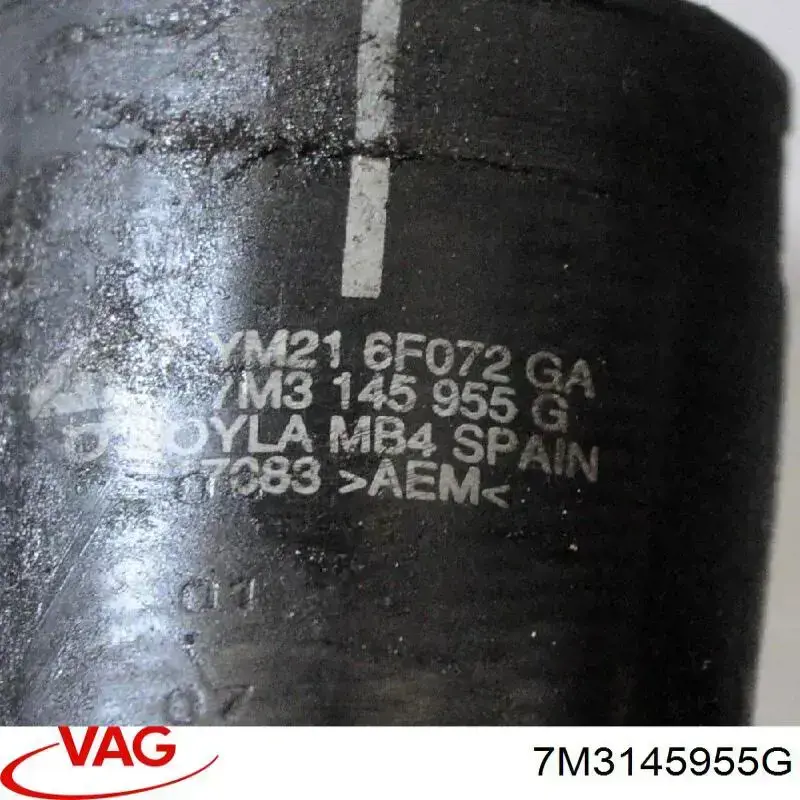 Купити 7M3145955G VAG Шланг/патрубок интеркуллера